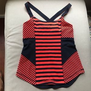 Lululemon striped tank